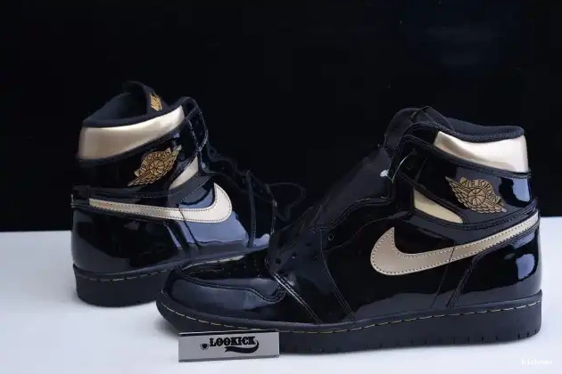 Rep MAX RETRO JORDAN HIGH GOLD AIR BLACK (2020) 1 METALLIC 555088-032 0330